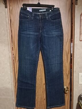 Dark Blue Women’s Straight-Leg Jeans Sz 10M